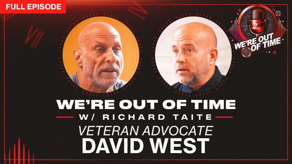 we're out of time with guest david west veteran advocate